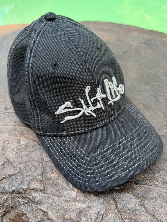 Salt Life Other - Salt Life Men's Technical Signature Hat White 3D Embroidery One Size Fits Most